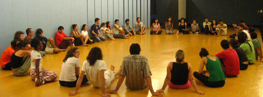 Formação em Teatro Social para educadores.