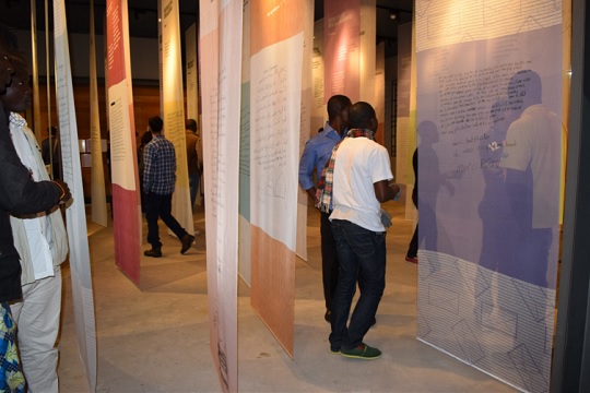 Exposição “Cartas de Chamada de Atenção” (Foto: Museu da Imigração) 